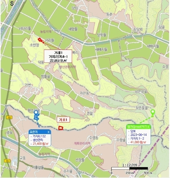 2025타경832 충청남도 예산군 신양면 가지리 96-3 농가관련시설 경매 이미지