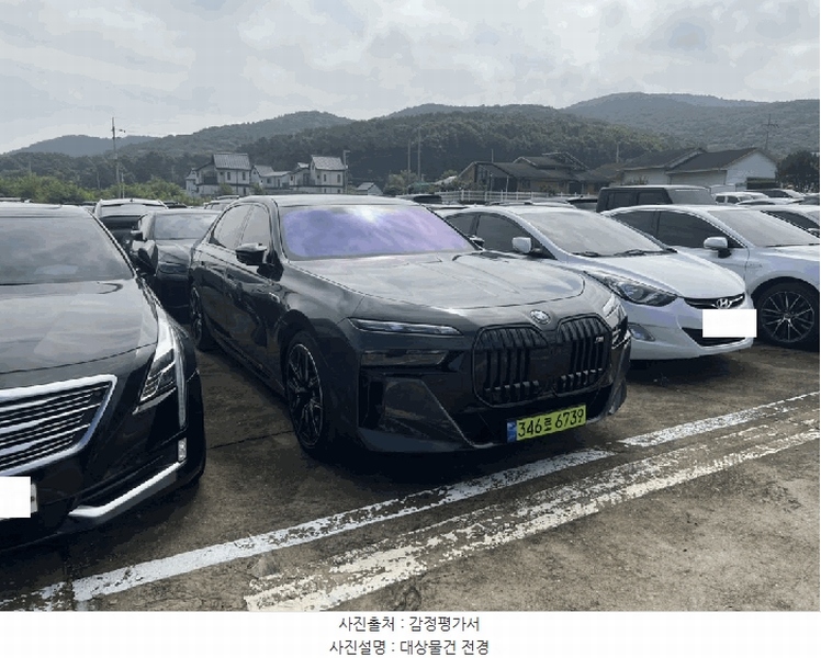 2025타경512414 인천광역시 중구 운북동 572-26, 오토마트 BMW i7 M70 xDrive 경매 이미지