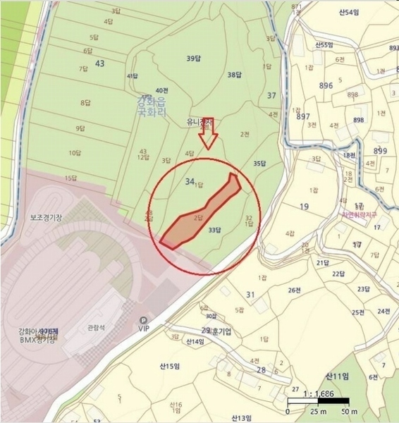 2024타경17061 인천광역시 강화군 강화읍 국화리 34-2 농지 경매 이미지