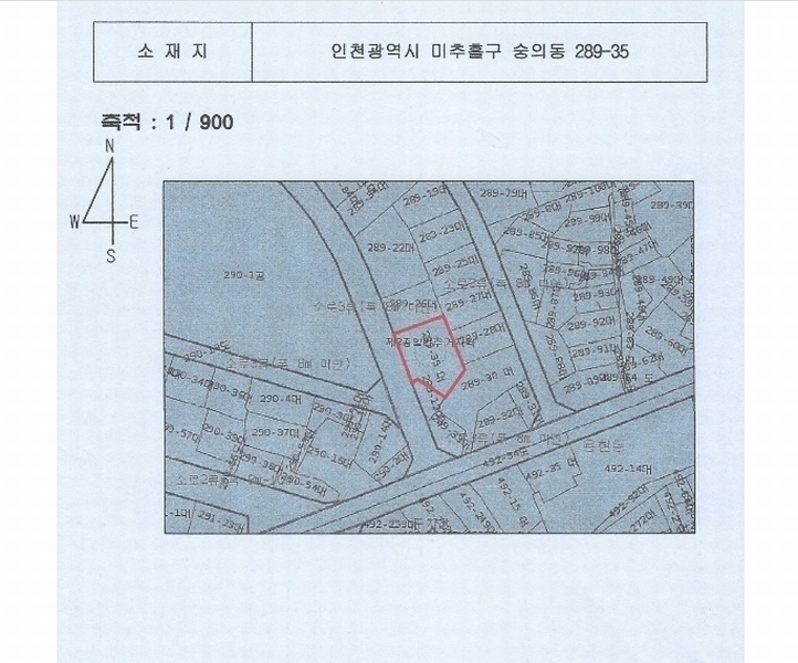 2024타경533792 인천광역시 미추홀구 숭의동 289-35 다가구(원룸등) 경매 이미지