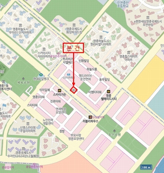 2024타경577228 인천광역시 중구 자연대로 28, 그랑블루인영종 8층 817호 숙박(콘도등) 경매 이미지