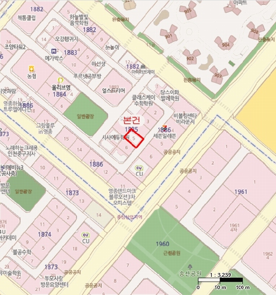 2025타경508052 인천광역시 중구 하늘별빛로65번길 7-20, 동양타워 2층 204호 근린상가 경매 이미지