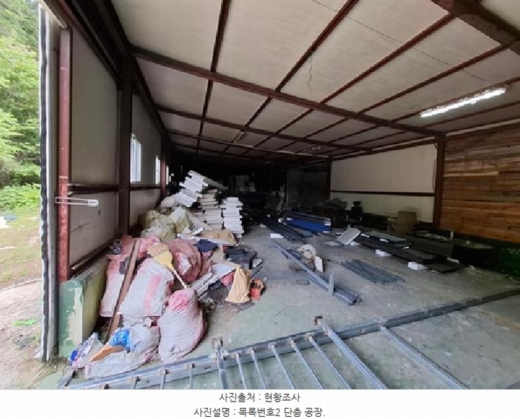 2025타경723 경상남도 사천시 곤양면 묵곡리 213 공장 경매 이미지