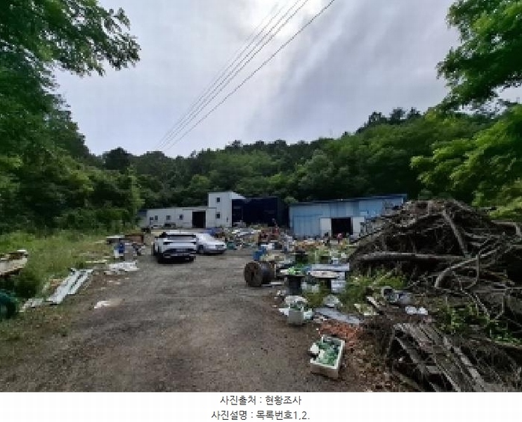 2025타경723 경상남도 사천시 곤양면 묵곡리 213 공장 경매 이미지