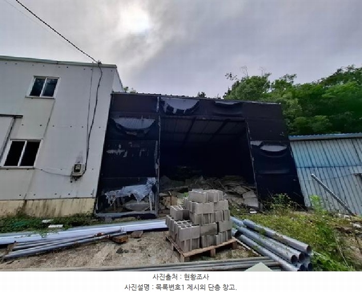2025타경723 경상남도 사천시 곤양면 묵곡리 213 공장 경매 이미지
