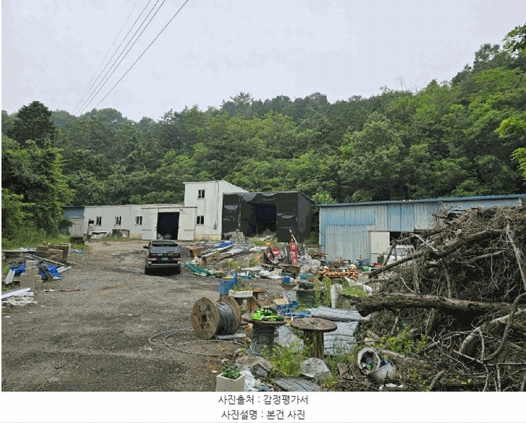 2025타경723 경상남도 사천시 곤양면 묵곡리 213 공장 경매 이미지