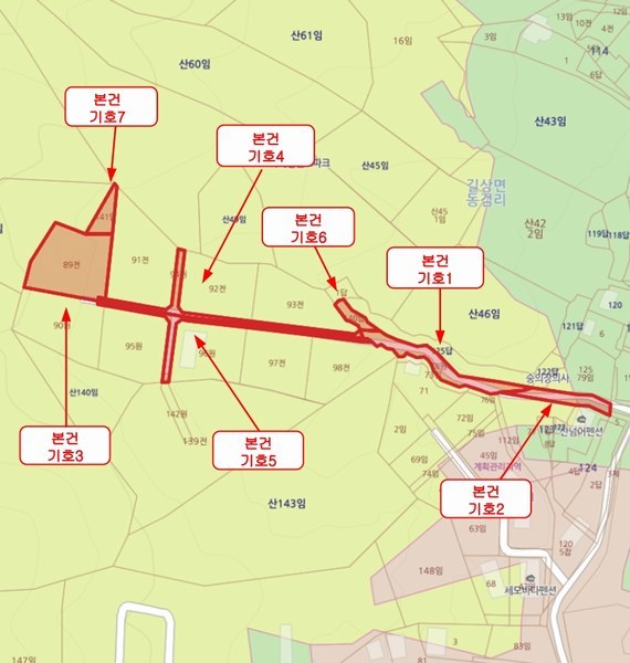 2025타경505848 인천광역시 강화군 길상면 동검리 125-78 농지 경매 이미지