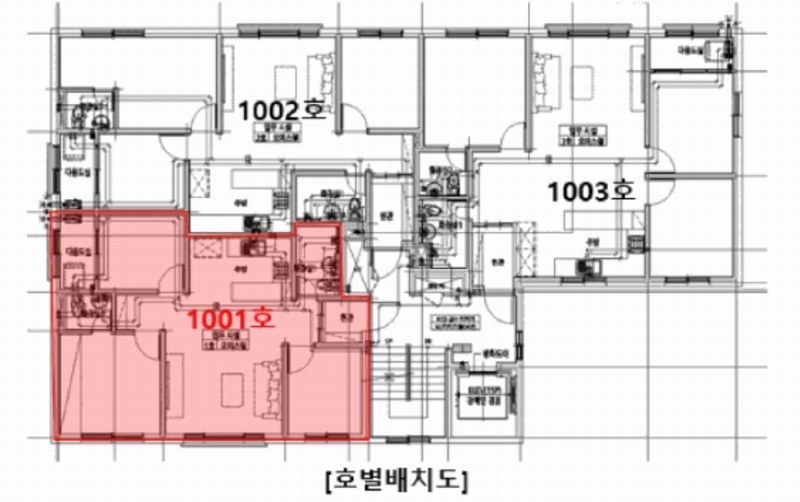 2025타경508153 인천광역시 중구 서해대로449번길 27, 신흥동2가31-3오피스텔주건축물 1동 10층 1001호 오피스텔 경매 이미지