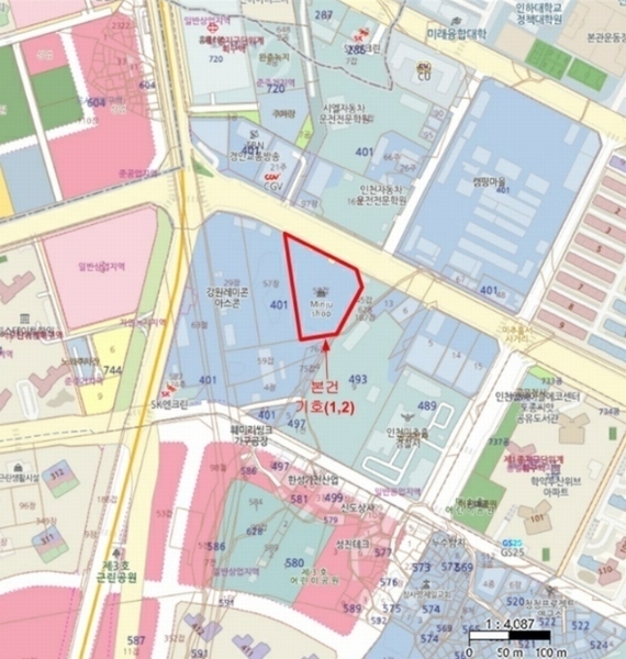 2023타경13109 인천광역시 미추홀구 매소홀로 262, 시티필드 지1층 비40호 근린상가 경매 이미지