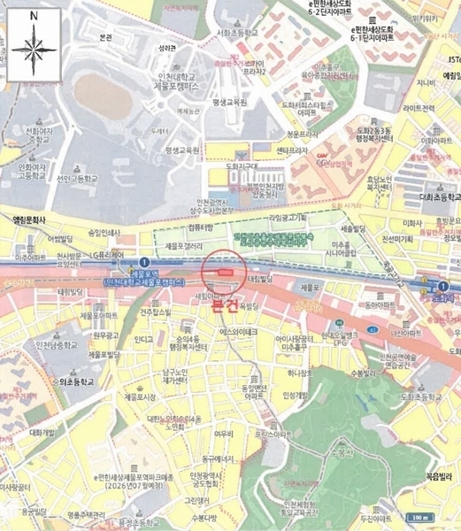 2024타경12561 인천광역시 미추홀구 도화동 642-4 근린상가 경매 이미지