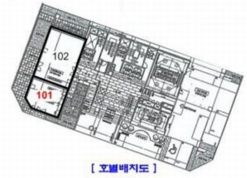 2024타경16846 인천광역시 남동구 논현로26번길 46, 골드코스트호텔인천 1층 101호 근린상가 경매 이미지