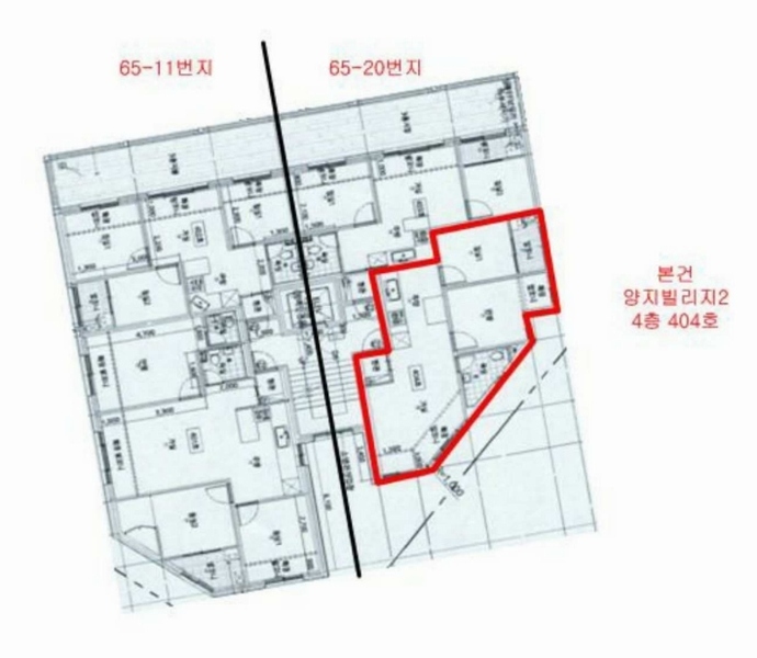 2024타경51071 경기도 부천시 오정구 까치로95번길 14, 양지빌리지2 4층 404호 다세대(빌라) 경매 이미지