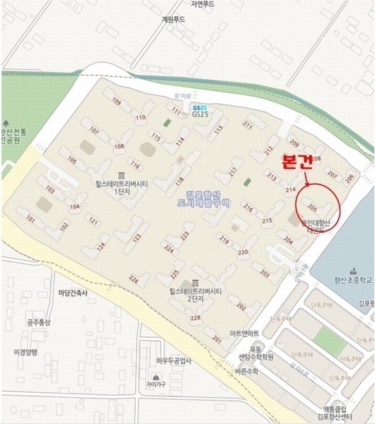2024타경56007 경기도 김포시 고촌읍 향산리 83-1 아파트 경매 이미지