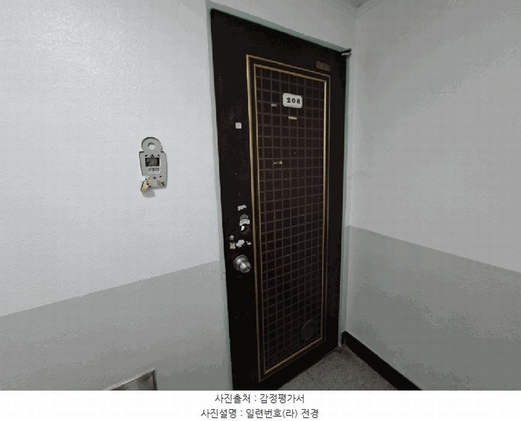 2025타경1073 울산광역시 중구 반구정14길 64, 럭키빌리지 2층 208호 오피스텔 경매 이미지