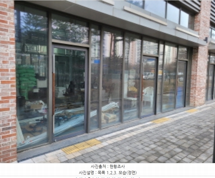 2025타경30866 경기도 김포시 김포한강10로133번길 142, 김포더럭스나인오피스텔 비동 1층 111호외2개호 근린상가 경매 이미지