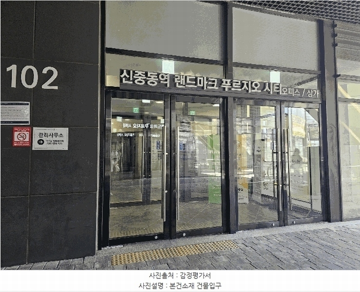2025타경32792 경기도 부천시 원미구 신흥로 223, 신중동역랜드마크푸르지오시티 2층 233호 근린상가 경매 이미지