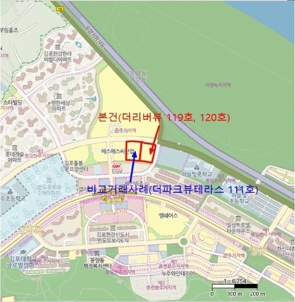2025타경32827 경기도 김포시 운양동 1296-3 근린상가 경매 이미지
