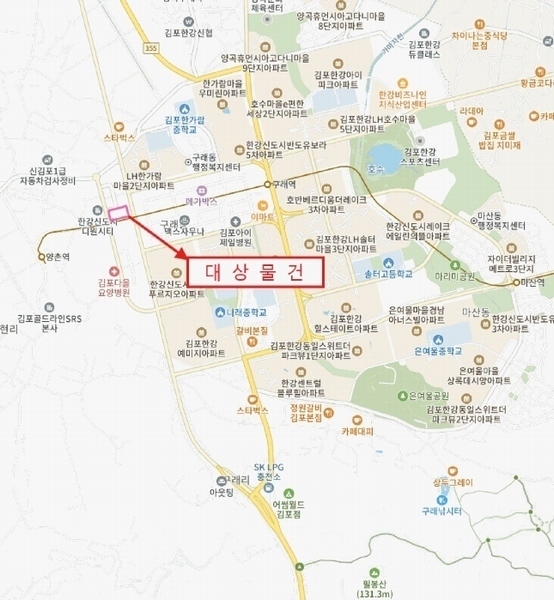 2025타경33206 경기도 김포시 김포한강10로133번길 126, 김포더럭스나인오피스텔 에이동 4층 485호 오피스텔[계약20평형] 경매 이미지