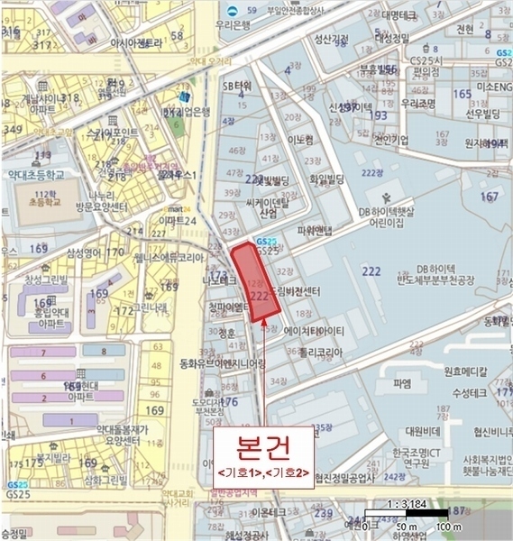 2023타경49675 경기도 부천시 정주로 94, 비즈타워 2층 204호 근린상가 경매 이미지
