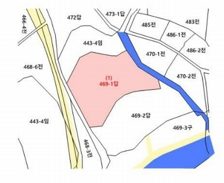 2024타경4471 충청남도 당진시 신평면 초대리 469-1 농지 경매 이미지