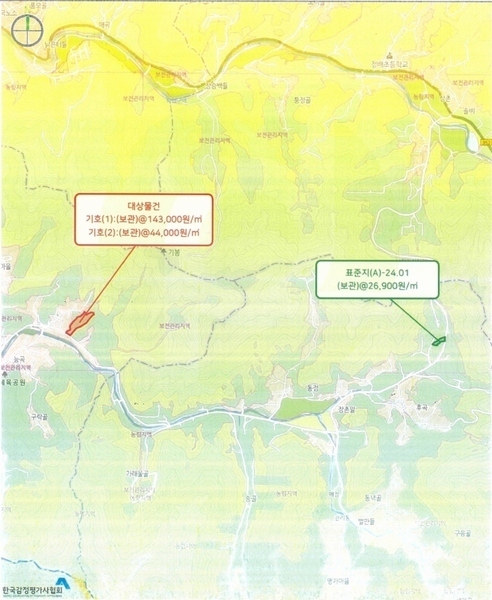 2024타경4624 경기도 양평군 서종면 수능리 산17 임야 경매 이미지