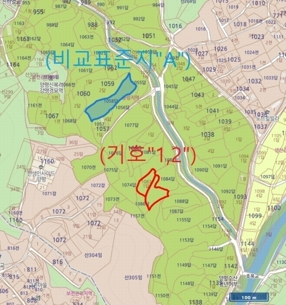 2024타경38245 경기도 양평군 옥천면 신복리 1085 농지 경매 이미지