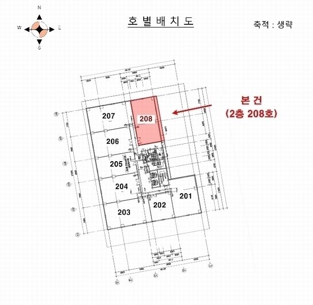 2024타경46864 경기도 김포시 김포한강8로 426, 연세6차라스토케 2층 208호 근린상가 경매 이미지