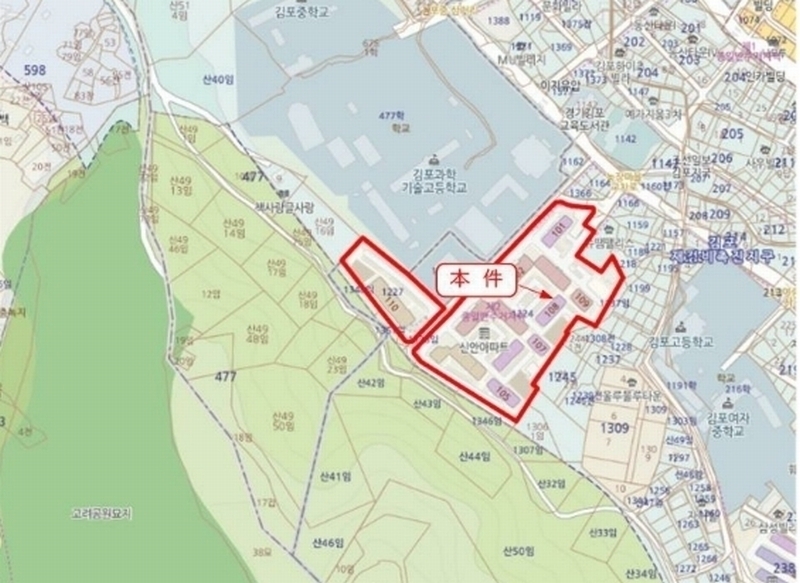 2024타경49269 경기도 김포시 봉화로 59-17, 농장마을 108동 2층 201호 아파트[공급21평형] 경매 이미지