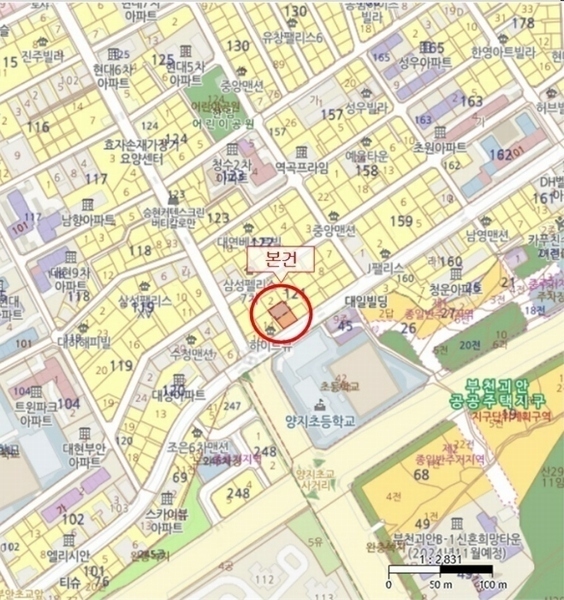 2024타경49580 경기도 부천시 소사구 안곡로 127-1, 리체양지빌 4층 402호 다세대(빌라)[공급13평형] 경매 이미지