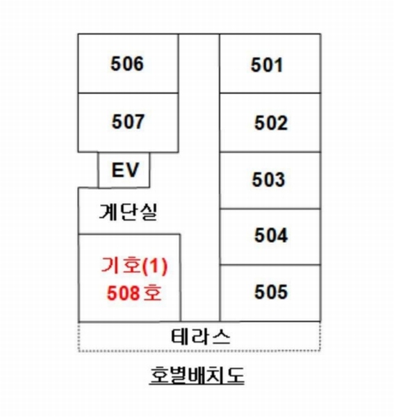 2023타경39289 경기도 부천시 신흥로22번길 15, 그라하씨티 5층 508호 아파트[공급9평형] 경매 이미지