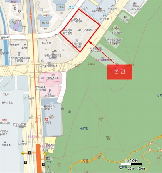 2025타경51454 서울특별시 은평구 진관3로 33, 은평뉴타운꿈에그린 지1층 비114호 근린상가 경매 이미지