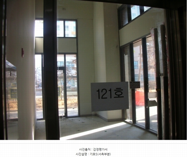 2024타경790 경기도 김포시 김포한강10로133번길 142, 김포더럭스나인오피스텔 비동 1층 121호 근린상가 경매 이미지