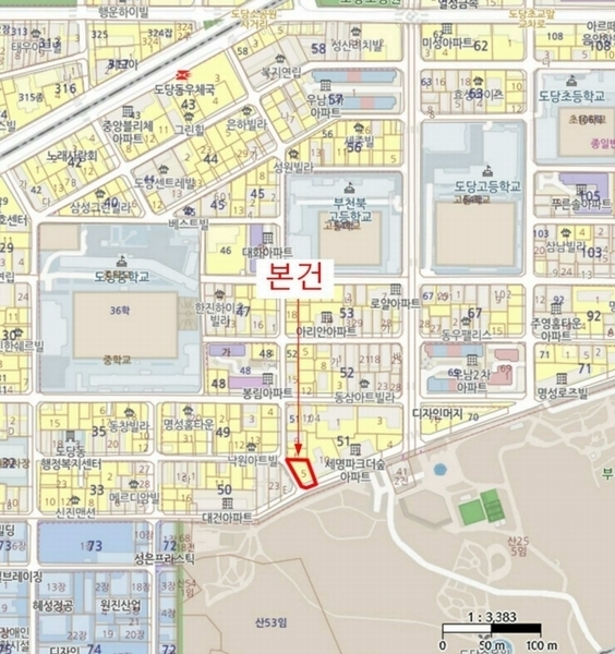 2025타경31715 경기도 부천시 원미구 수도로206번길 93, 우성그린빌라 4층 401호 다세대(빌라)[공급16평형] 경매 이미지