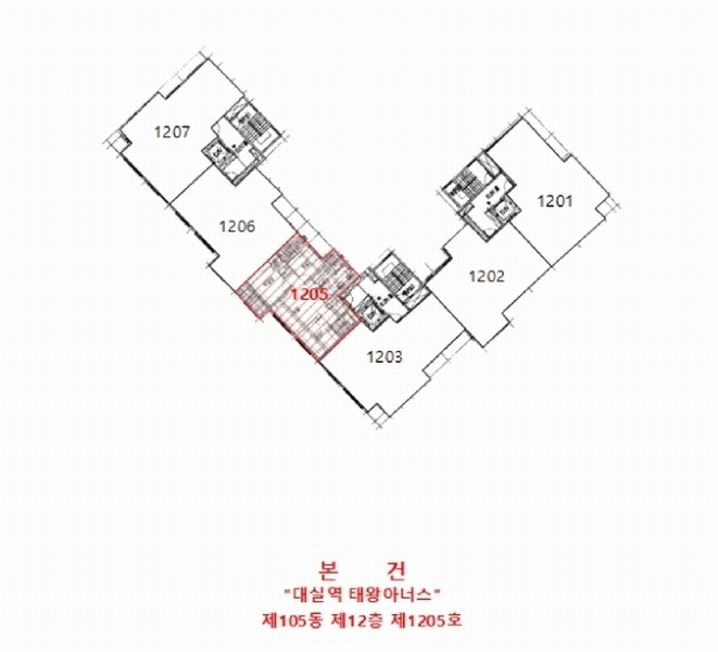 2025타경31739 대구광역시 달성군 대실역남로 11, 대실역태왕아너스 105동 12층 1205호 아파트[공급25평형] 경매 이미지