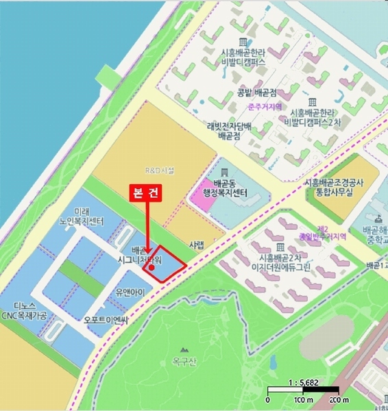 2025타경51540 경기도 시흥시 서울대학로 59-69, 배곧테크노밸리 5층 530호 아파트형공장 경매 이미지