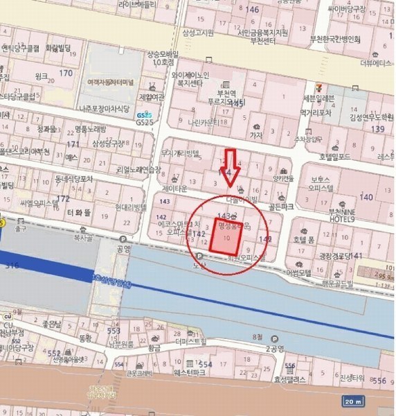 2025타경32555 경기도 부천시 원미구 부천로2번길 49, 에코스마트3 9층 906호 오피스텔[계약10평형] 경매 이미지