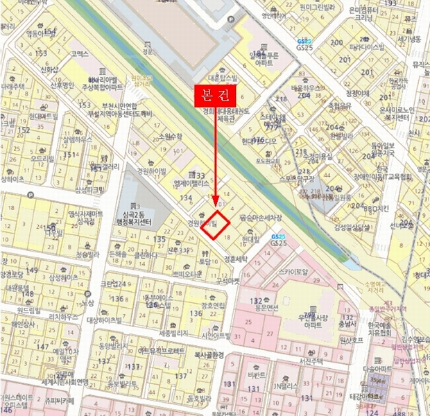2025타경32634 경기도 부천시 원미구 부천로66번길 93, 진양아트빌 503호 다세대(빌라)[공급13평형] 경매 이미지