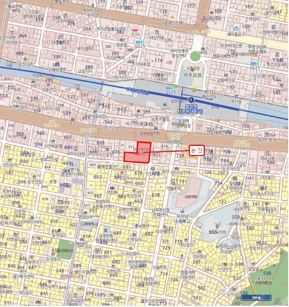 2025타경32754 경기도 부천시 소사구 경인로 232, 이테크에비뉴스타 3층 319호 오피스텔[계약28평형] 경매 이미지