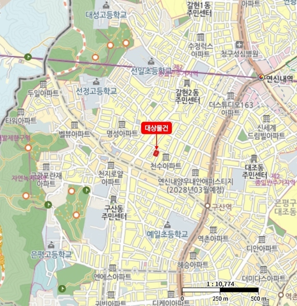 2025타경51596 서울특별시 은평구 연서로17길 40-15, 나비드빌 3층 302호 다세대(빌라) 경매 이미지
