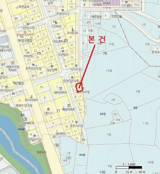 2025타경32804 경기도 부천시 오정구 삼작로396번길 117-1, 가현하이빌 3층 301호 다세대(빌라) 경매 이미지