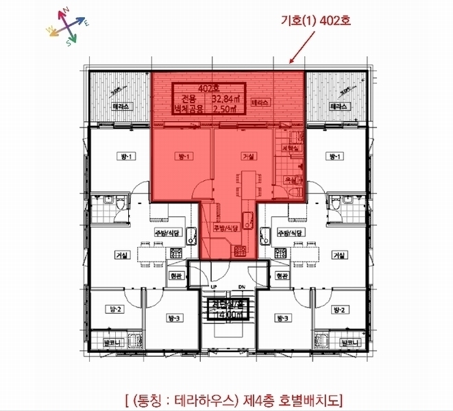 2025타경32837 경기도 김포시 봉화로 17-15, 구분건물 4층 402호 다세대(빌라)[공급11평형] 경매 이미지