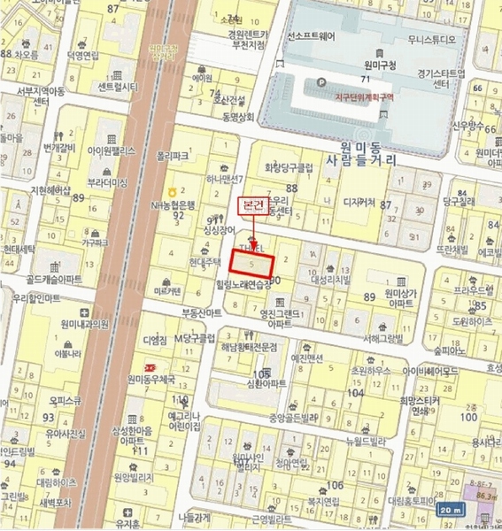 2025타경32909 경기도 부천시 원미구 조마루로386번길 55, 명안아트 4층 403호 다세대(빌라)[공급16평형] 경매 이미지