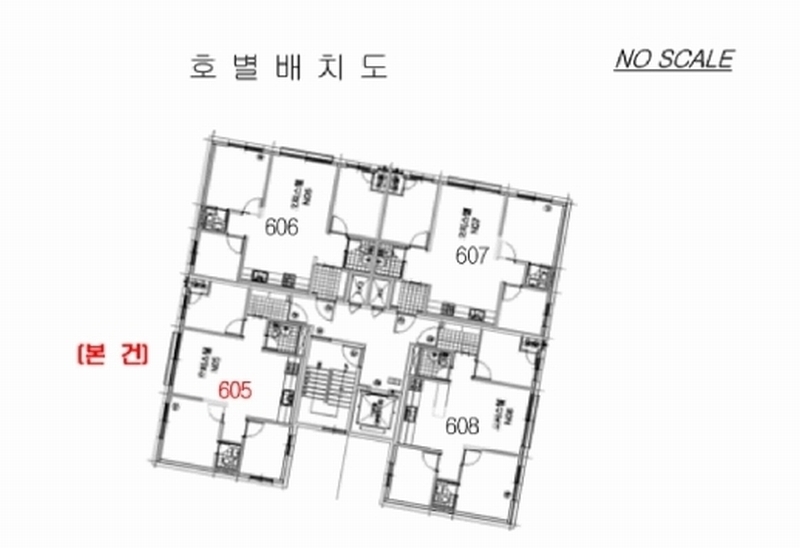 2025타경33341 경기도 부천시 원미구 조마루로411번길 33, 해냄스토리주건축물 1동 6층 605호 오피스텔[계약29평형] 경매 이미지