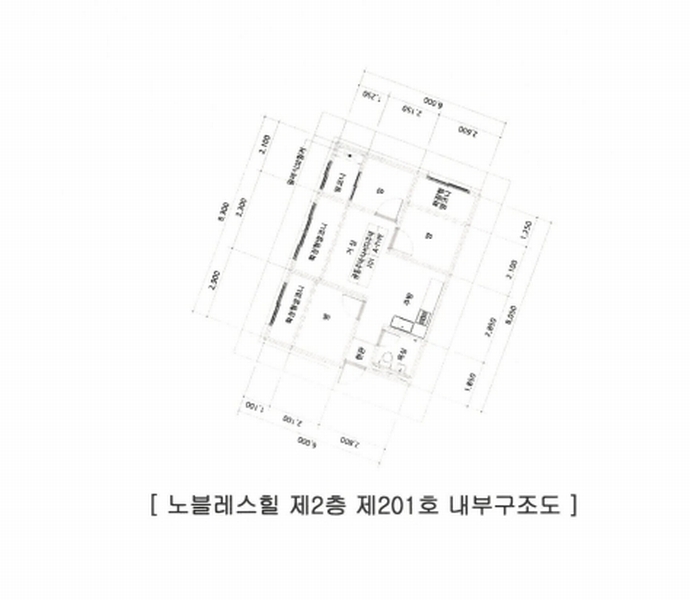 2025타경33409 경기도 부천시 소사구 안곡로58번길 27, 노블레스힐 2층 201호 다세대(빌라)[공급12평형] 경매 이미지