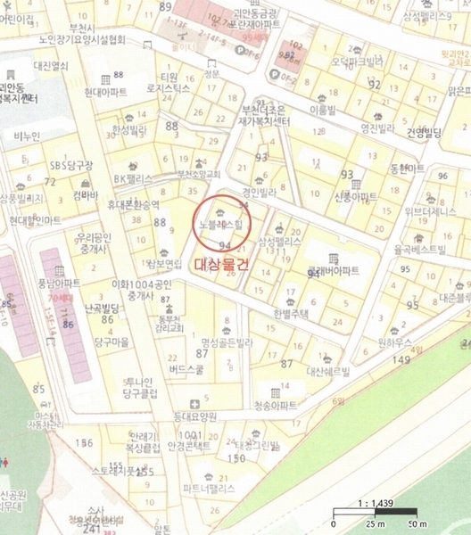 2025타경33409 경기도 부천시 소사구 안곡로58번길 27, 노블레스힐 2층 201호 다세대(빌라)[공급12평형] 경매 이미지