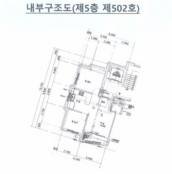 2025타경33451 경기도 부천시 원미구 약대로19번길 42-11, 이스트힐팰리스 5층 502호 다세대(빌라) 경매 이미지
