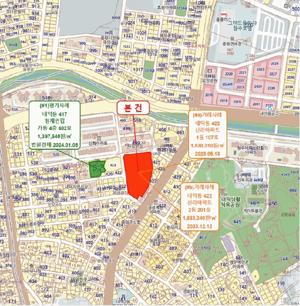 2025타경51737 충청북도 청주시 청원구 1순환로197번길 31충청북도 청주시 청원구 1순환로197○○○○, 신라내덕맨션 2동 1층 108호신라내덕○○ 아파트[공급54평형] 경매 이미지