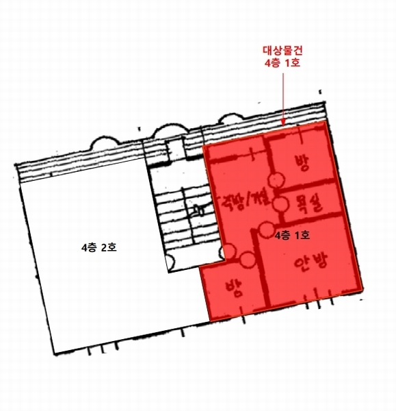 2024타경38566 경기도 부천시 오정구 지양로158번길 25, 진흥빌라 4층 1호 다세대(빌라)[공급10평형] 경매 이미지