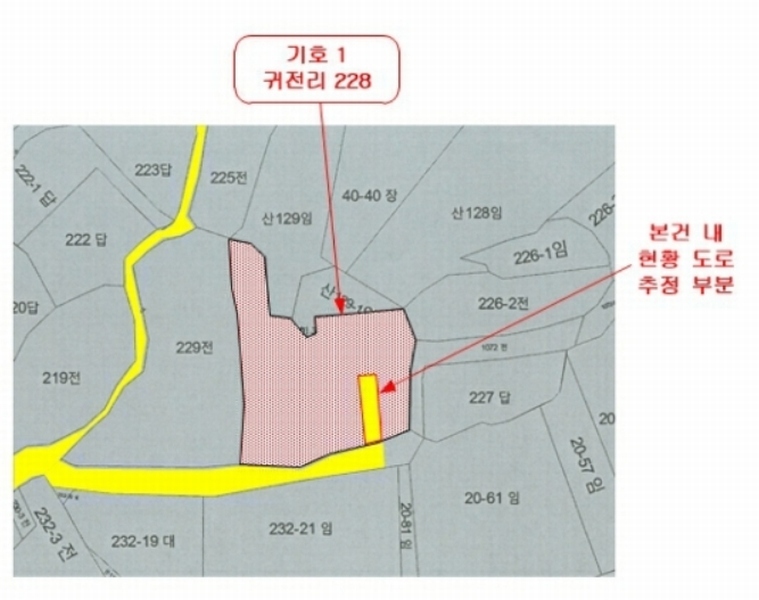 2024타경50504 경기도 김포시 통진읍 귀전리 228 농지 경매 이미지