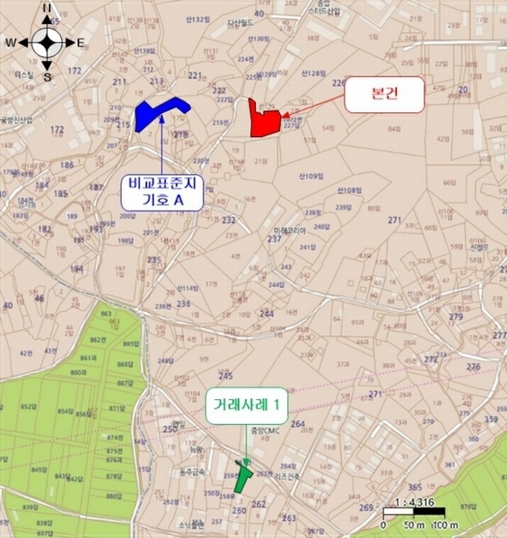 2024타경50504 경기도 김포시 통진읍 귀전리 228 농지 경매 이미지